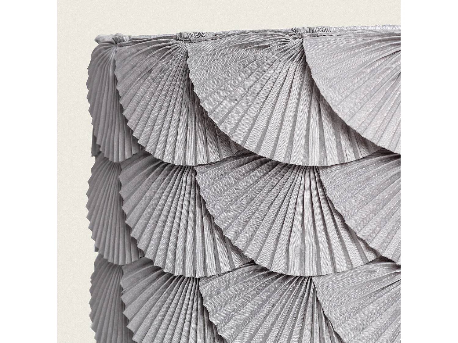 Paralume Lampada Tessuto Anabela Grigio