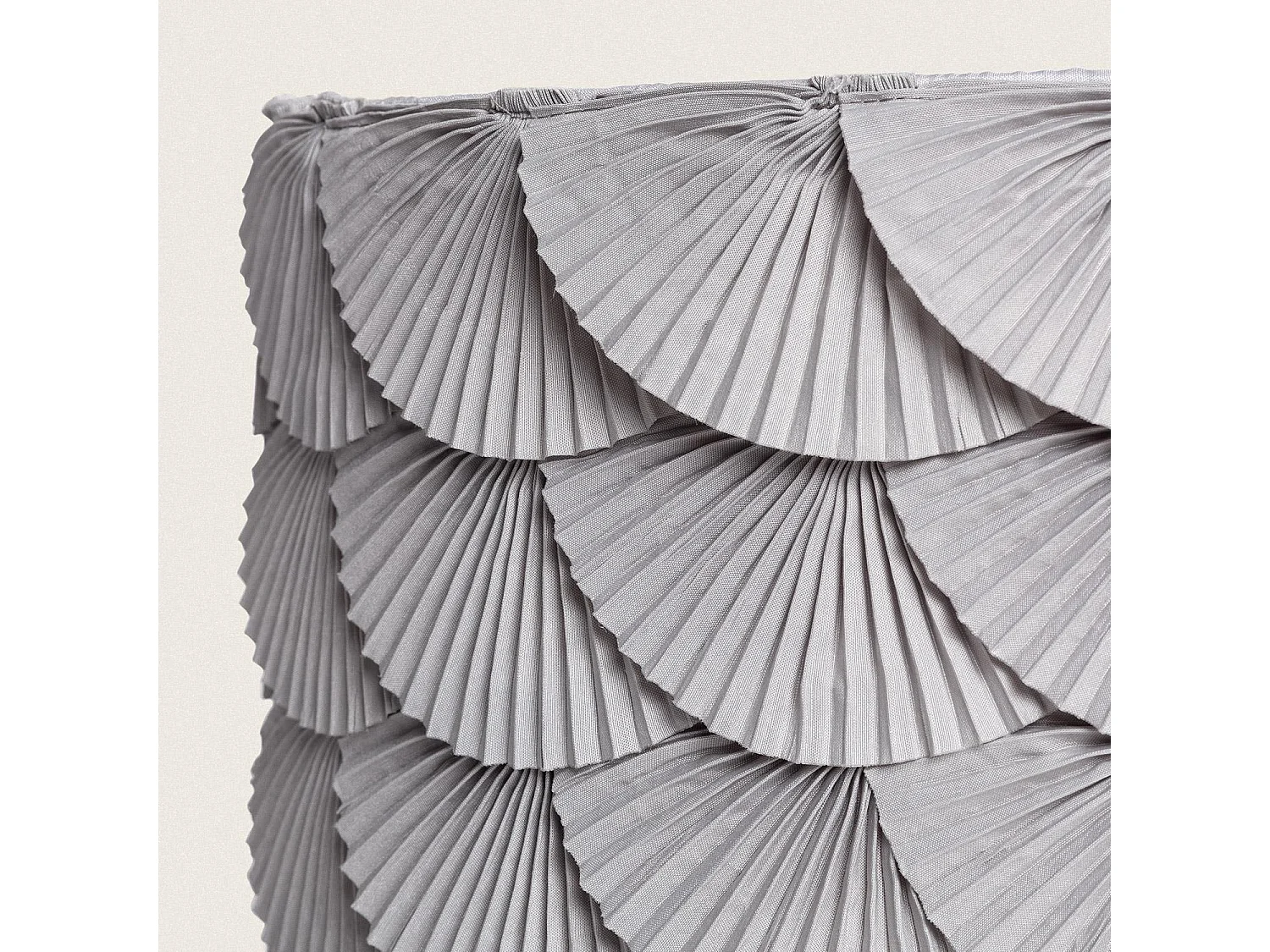 Paralume Lampada Tessuto Anabela Grigio