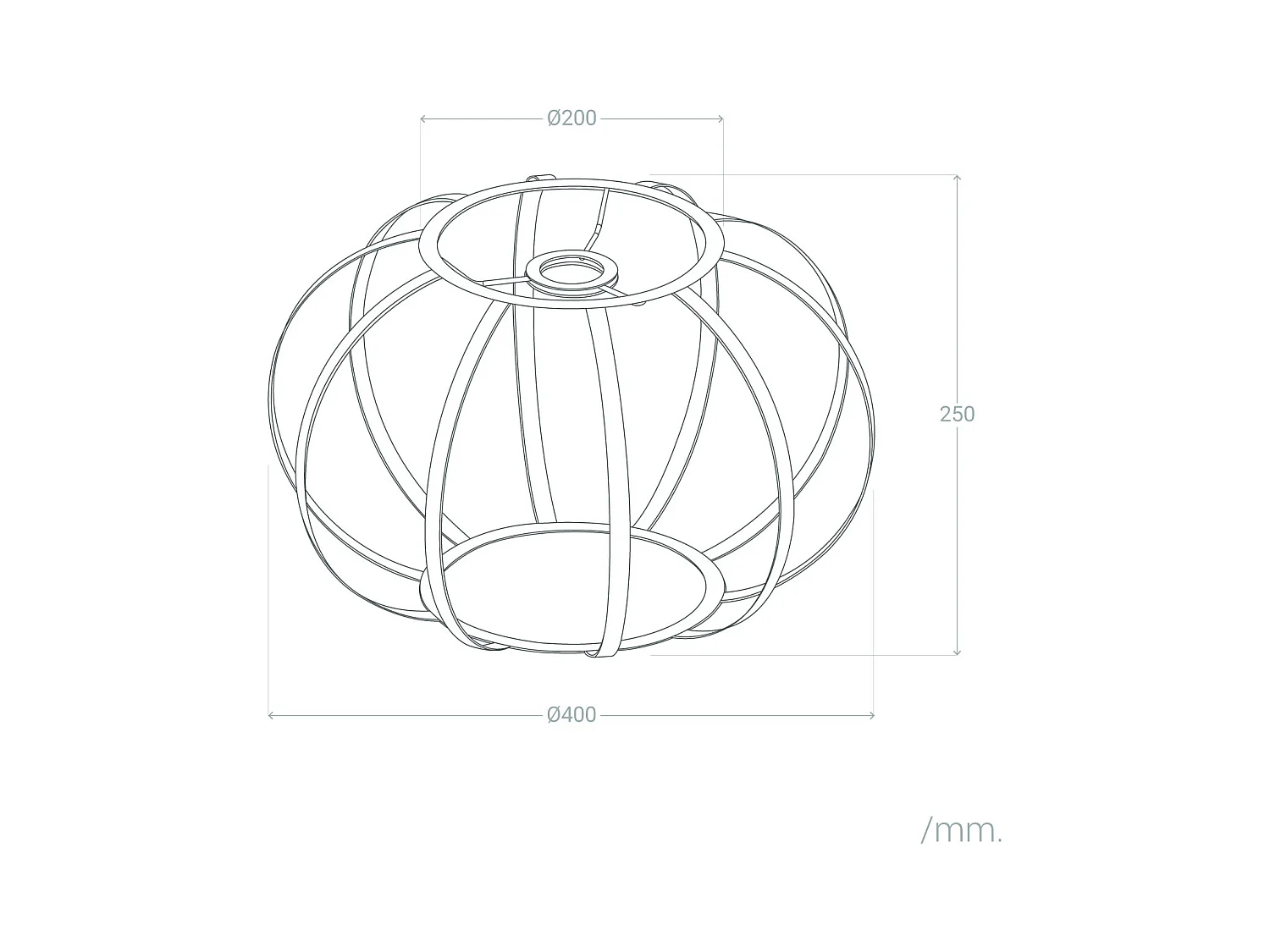 Abat-jour Lampe Lin Gabriela Beige