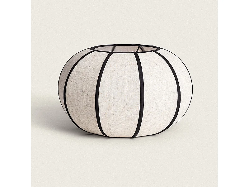 Abat-jour Lampe Lin Gabriela Beige