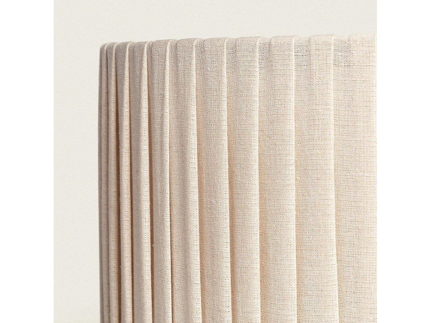 Abat-jour Lampe Lin Petrina Beige