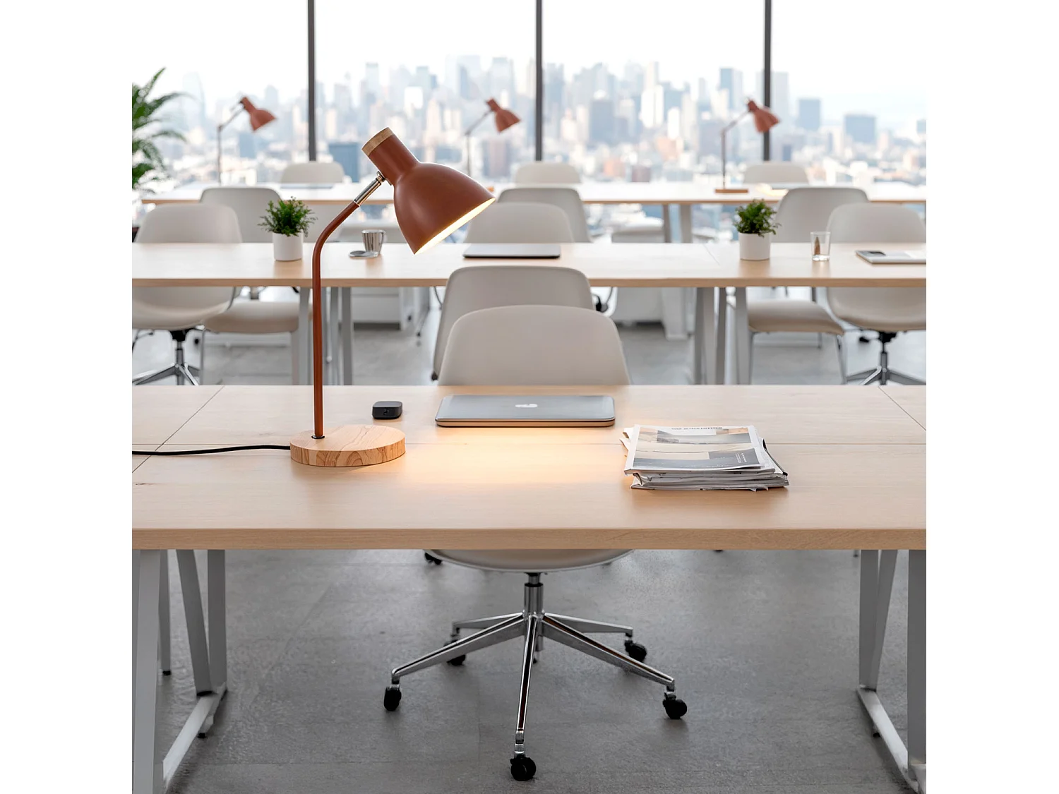 Lampe de Bureau Flex Métal Luxo