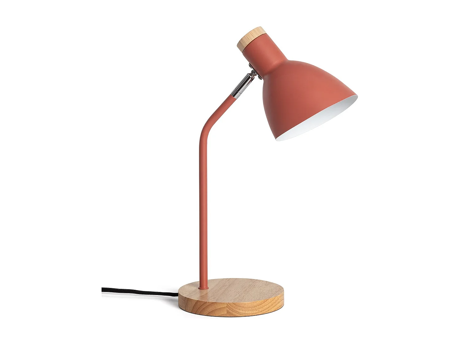 Lampada da Scrivania in Metallo Luxo Terracotta
