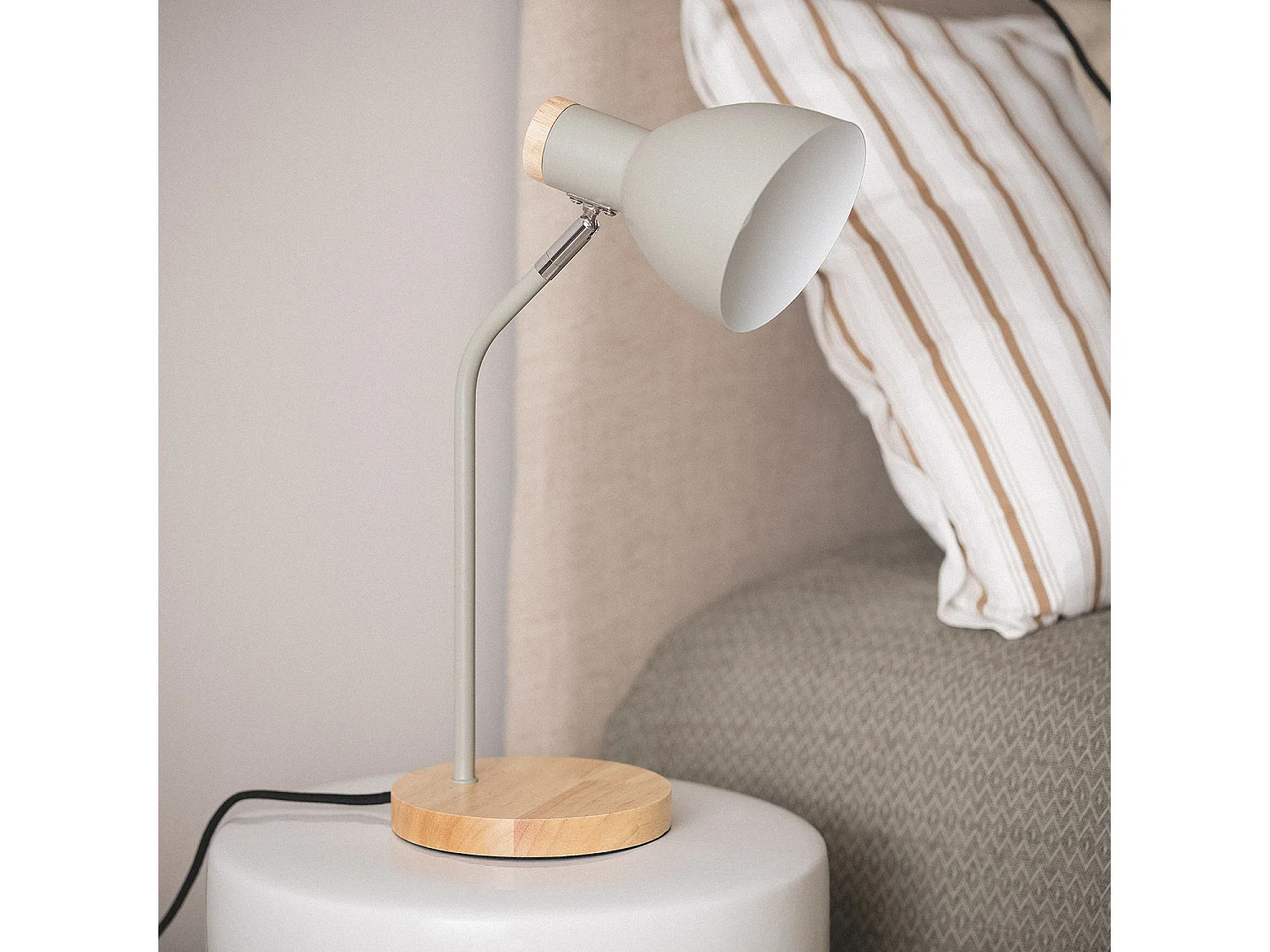 Lampada da Scrivania in Metallo Luxo Verde Militare