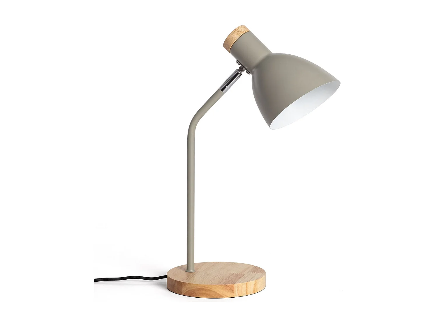 Lampe de Bureau Flex Aluminium et Bois Luxo  Vert camouflage