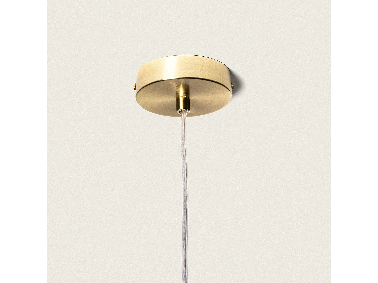 Suspension Métal et Verre Oradea Rouge