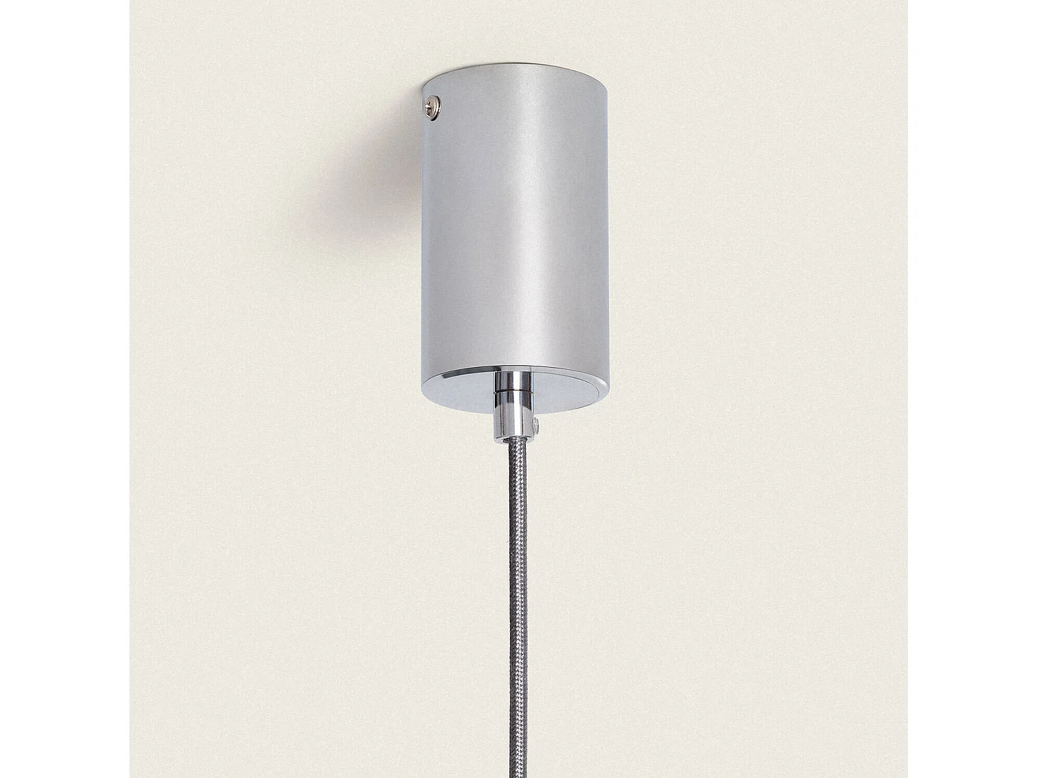 Suspension LED 5W Métal et Verre Ludvika Chromé