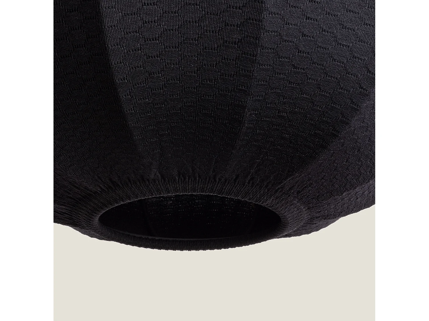 Suspension Tissu Taupiri Noir