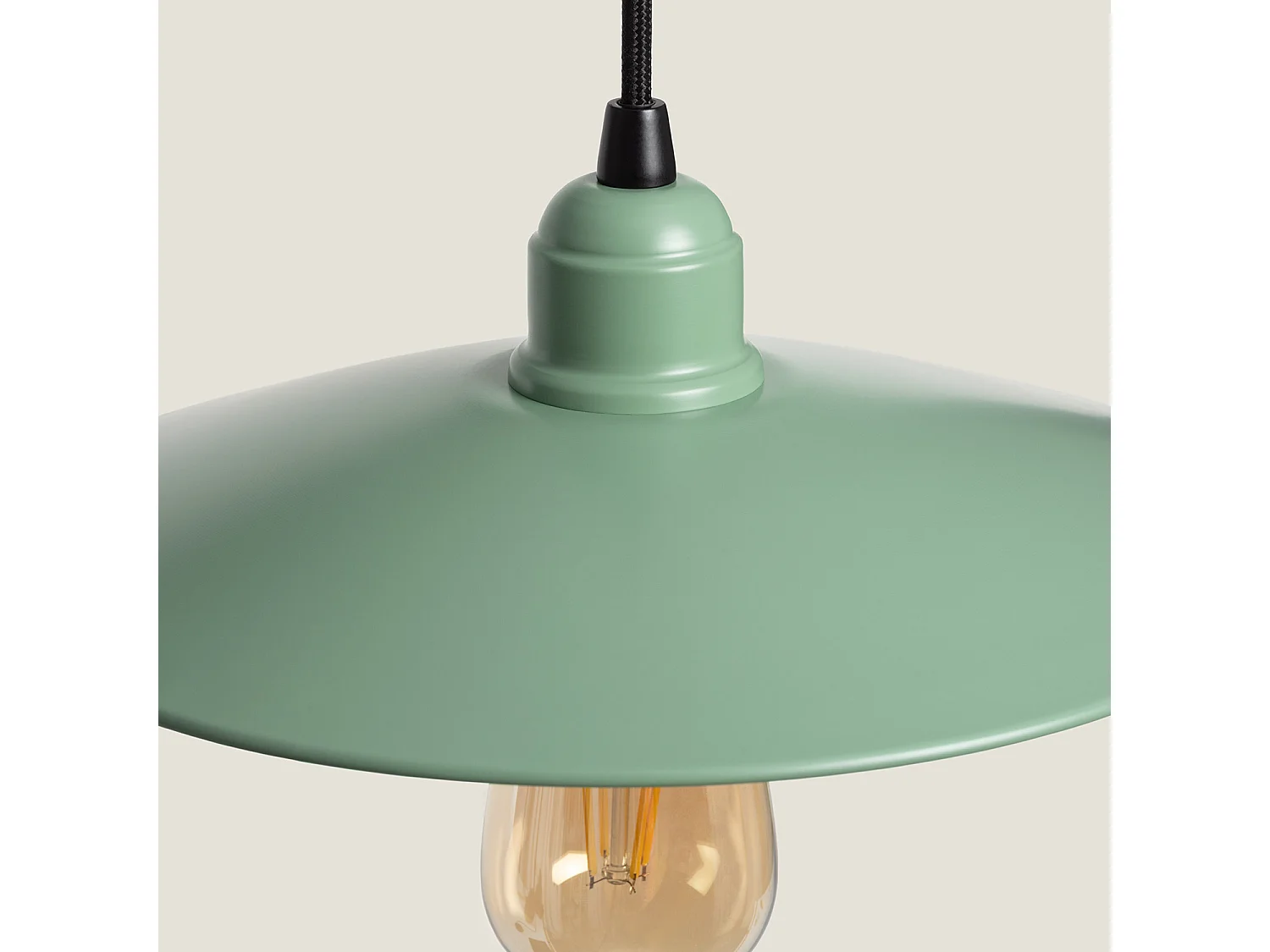 Lampada a Sospensione Metallo Kato II Verde