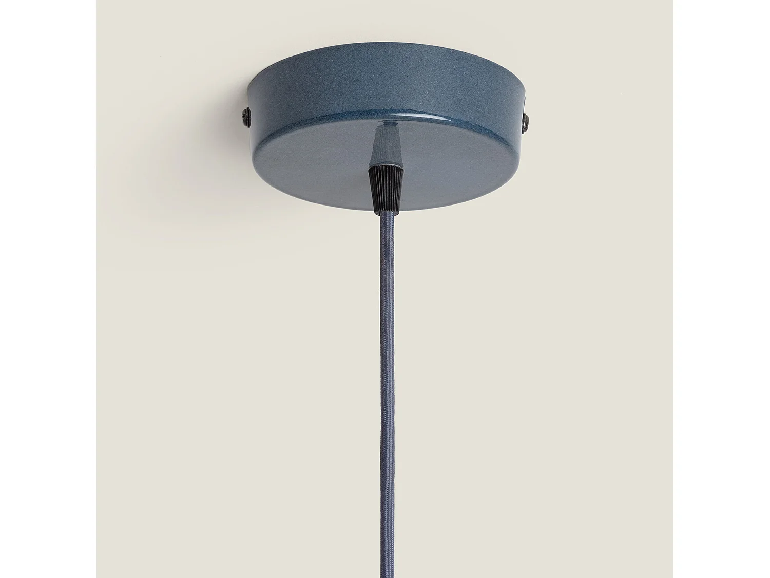 Suspension Bois et Métal Bela Yash Bleu