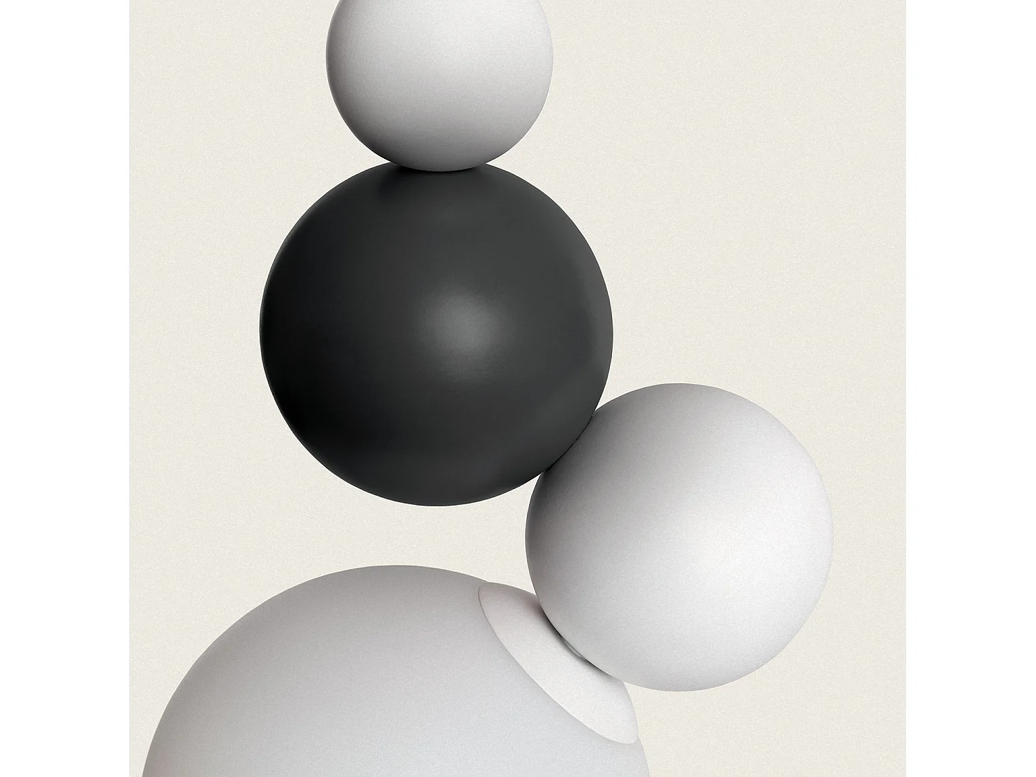 Lampada a Sospensione Metallo Terra Dunia Nero