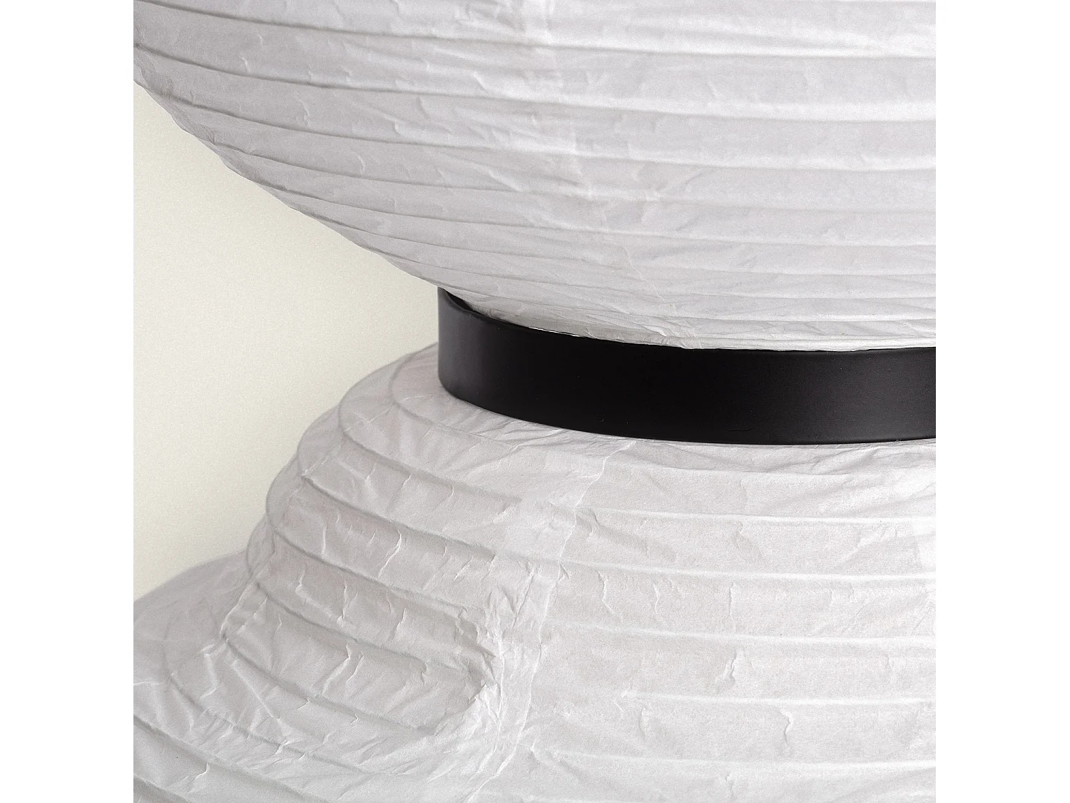 Lámpara Colgante Papel Hao Taha Blanco