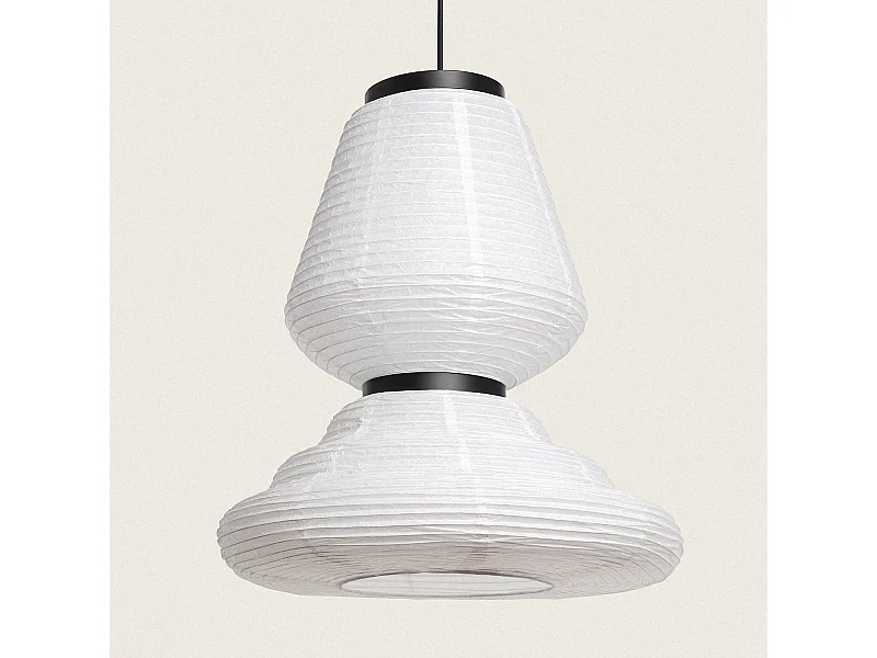 Suspension Papier Hao Taha Blanc