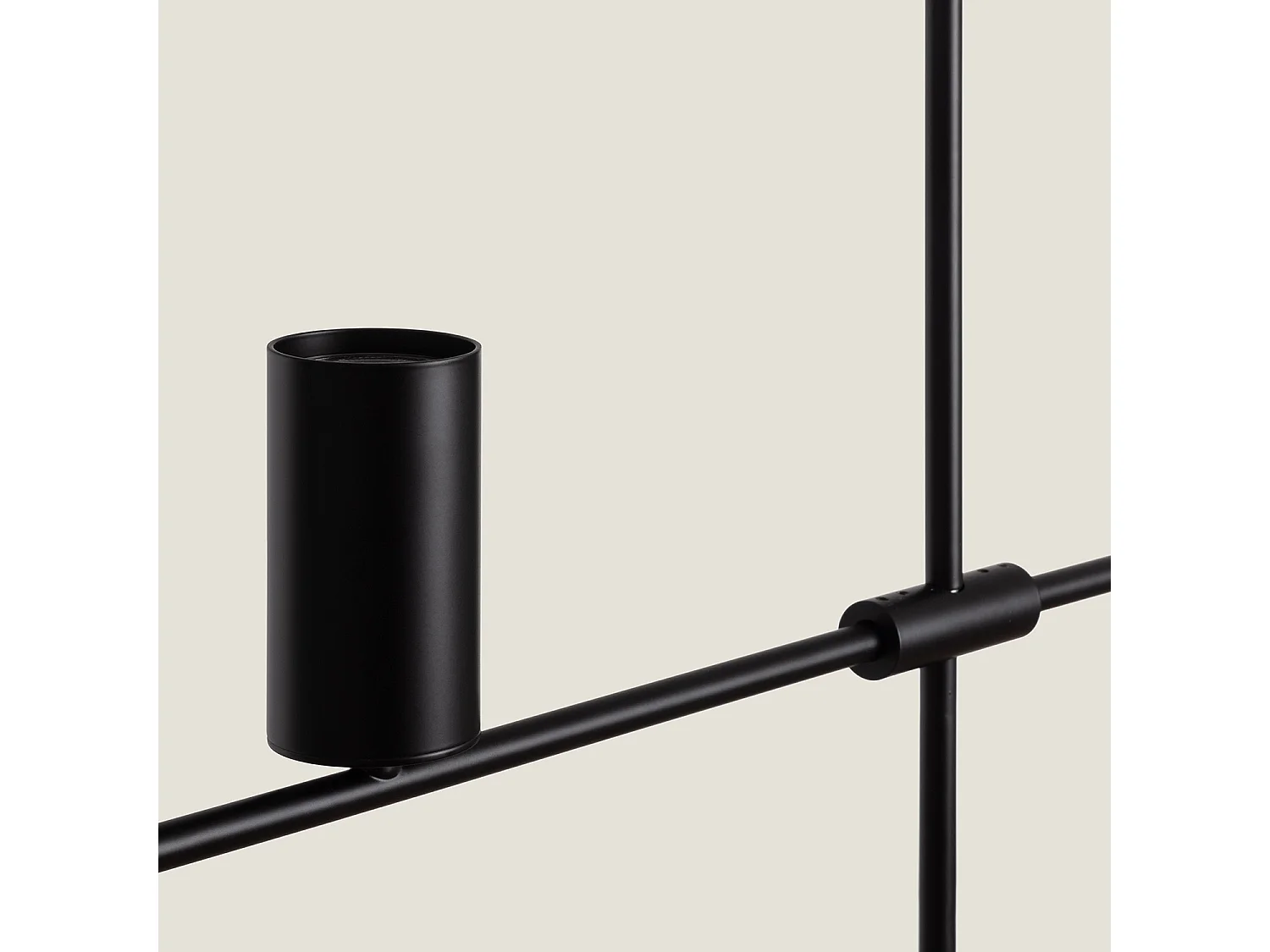 Suspension Linéaire Métal Auzoa Noir