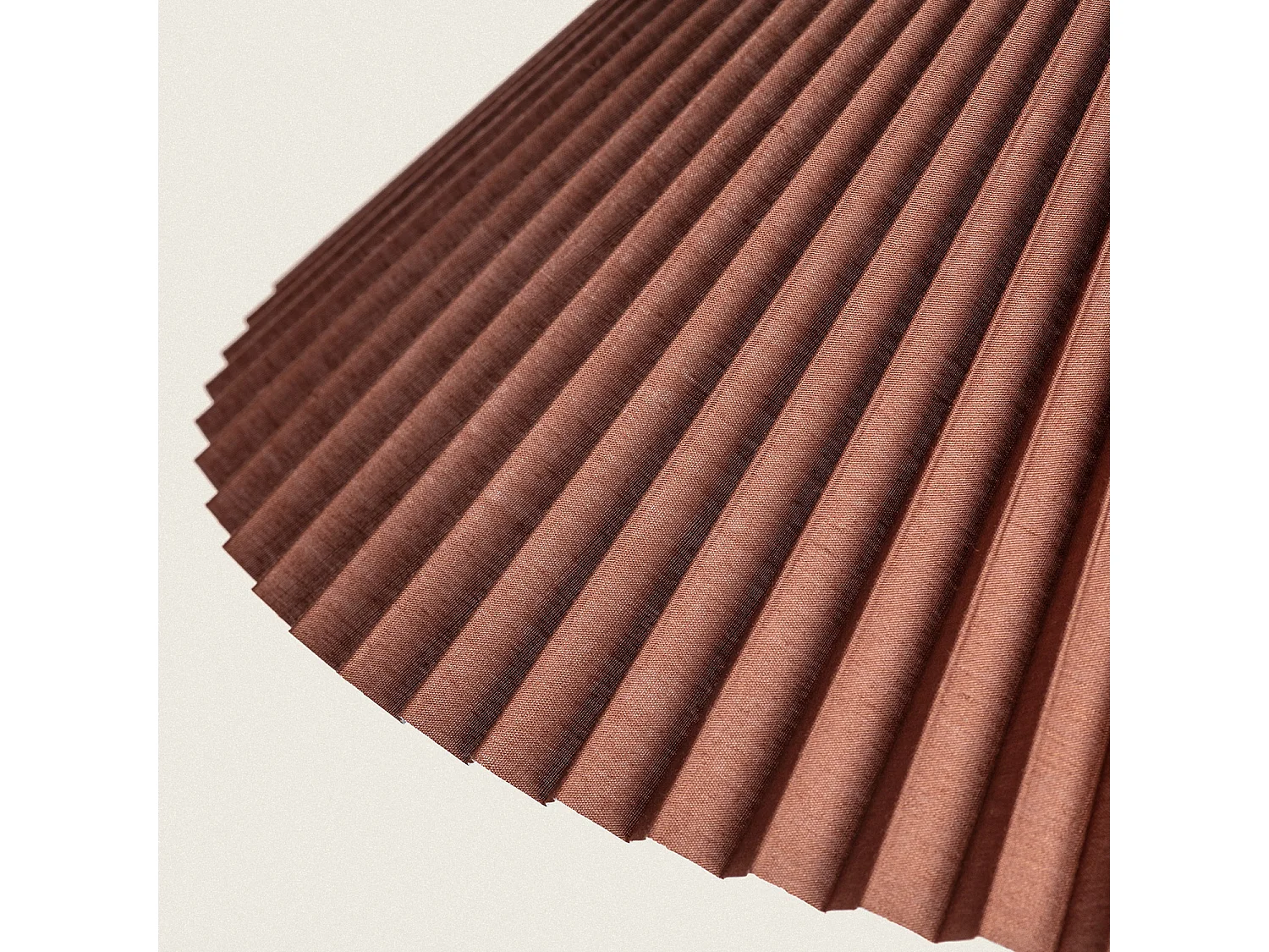 Suspension Bois et Tissu Luanda Brun