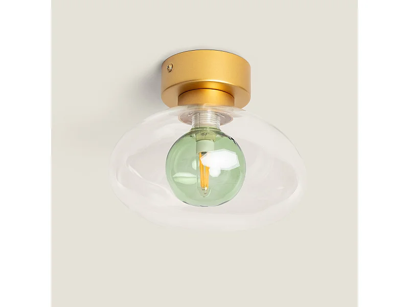 Lampada da Soffitto Alluminio Hassi Verde