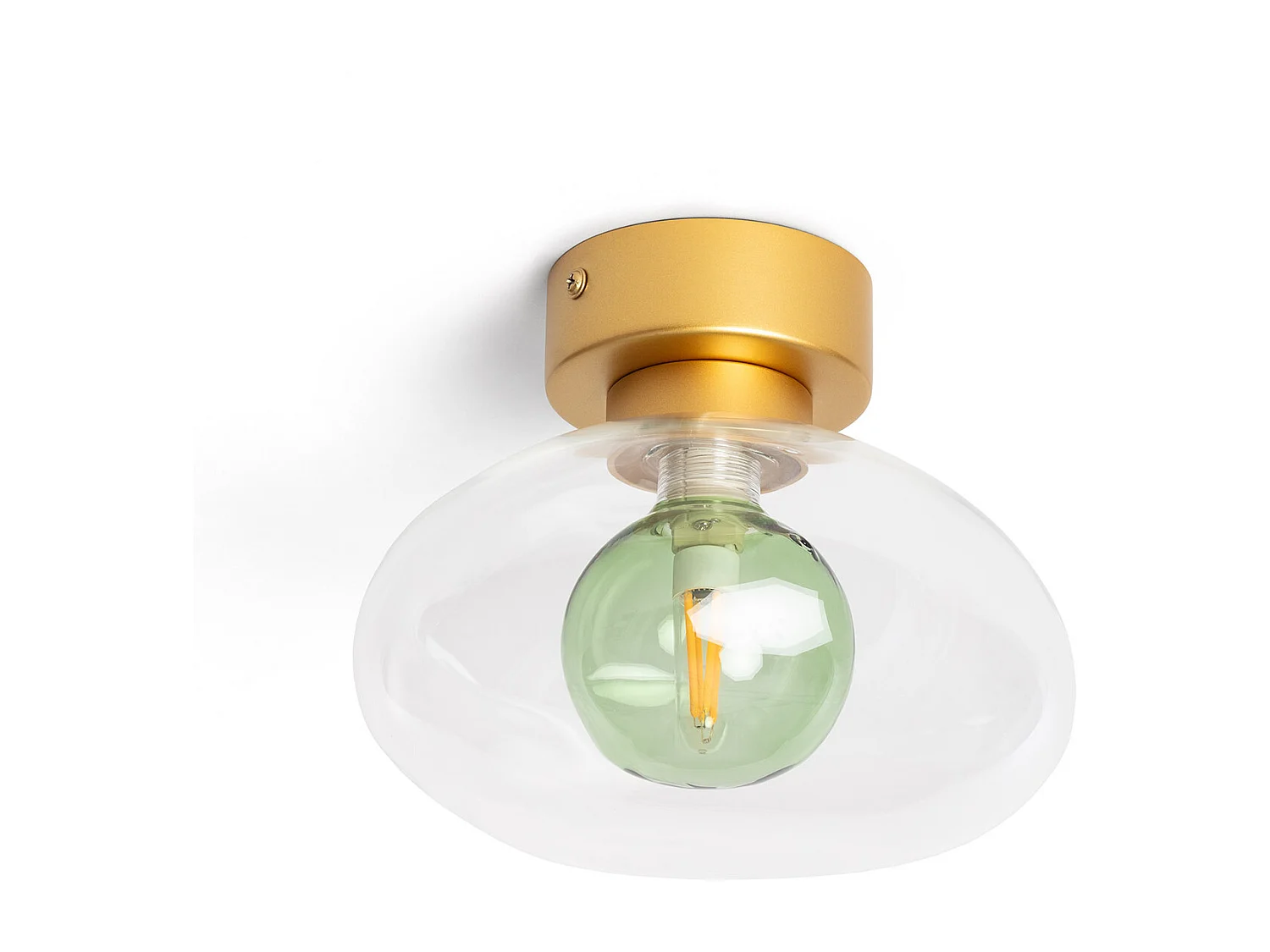 Lampada da Soffitto Alluminio Hassi Verde