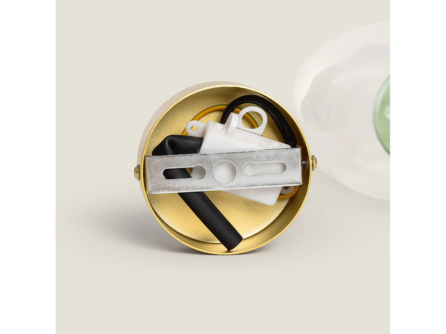 Lampada da Soffitto Alluminio Hassi Verde
