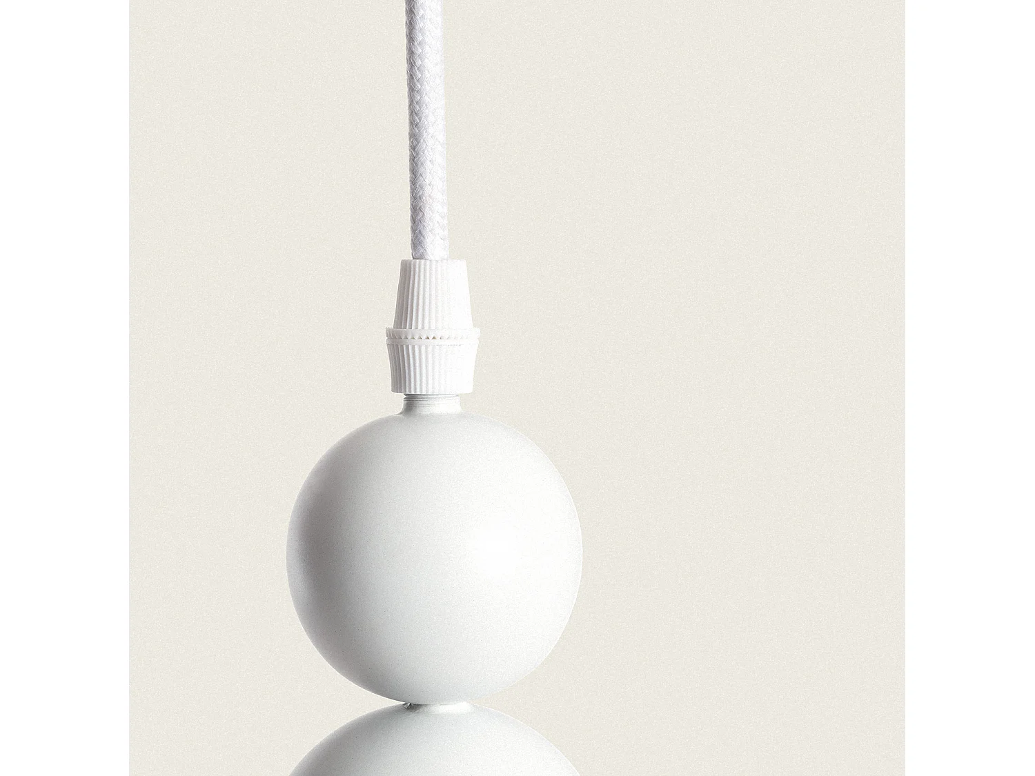 Suspension Métal Dunia Blanc