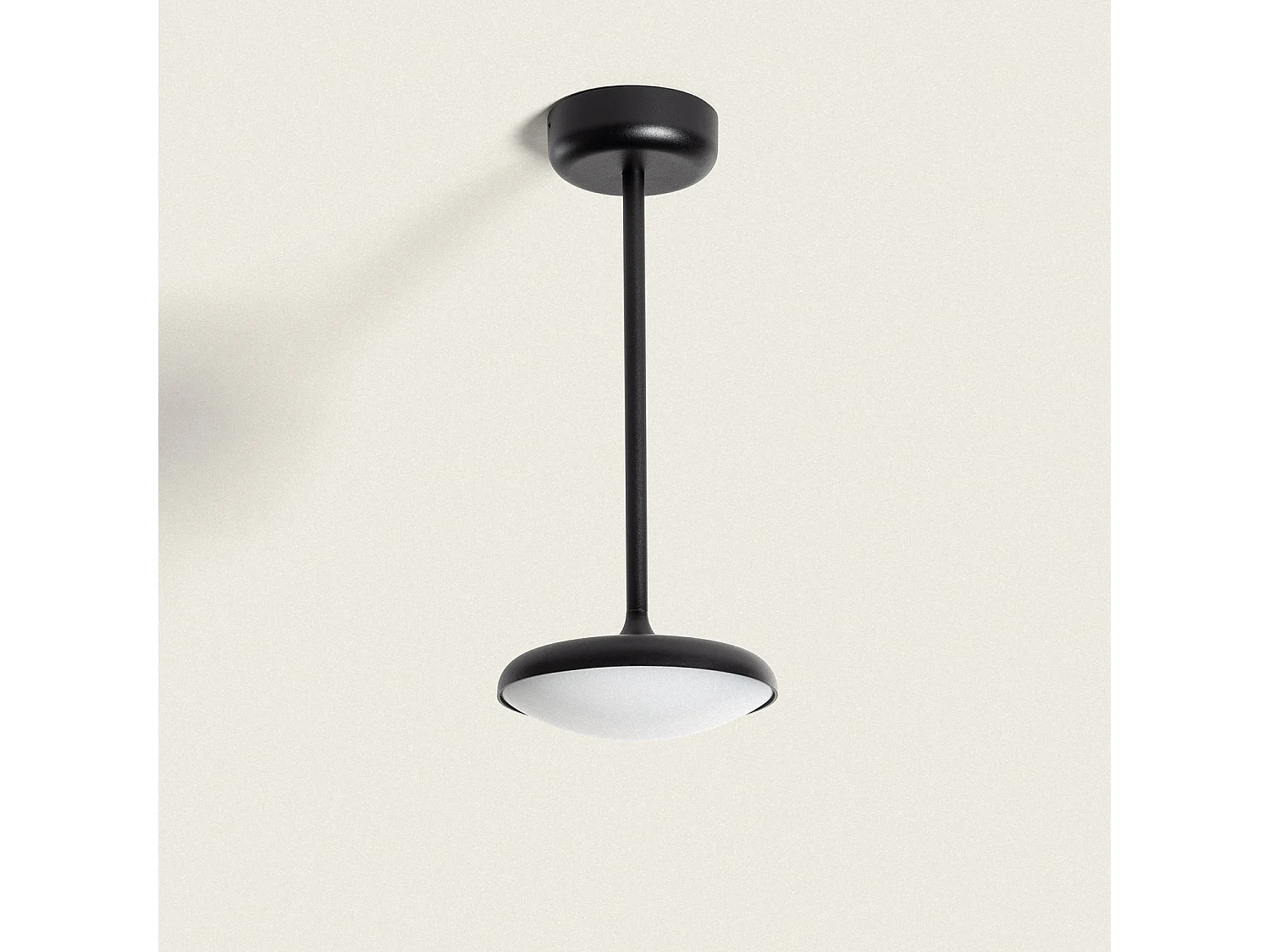 Lámpara Colgante Exterior LED 12W Aluminio Mixi Negro