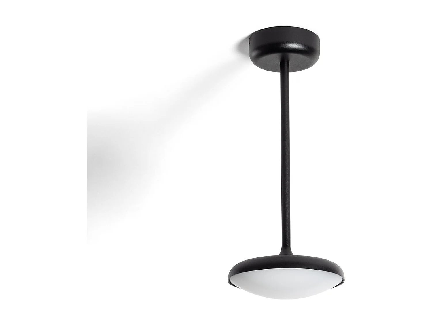 Lámpara Colgante Exterior LED 12W Aluminio Mixi Negro