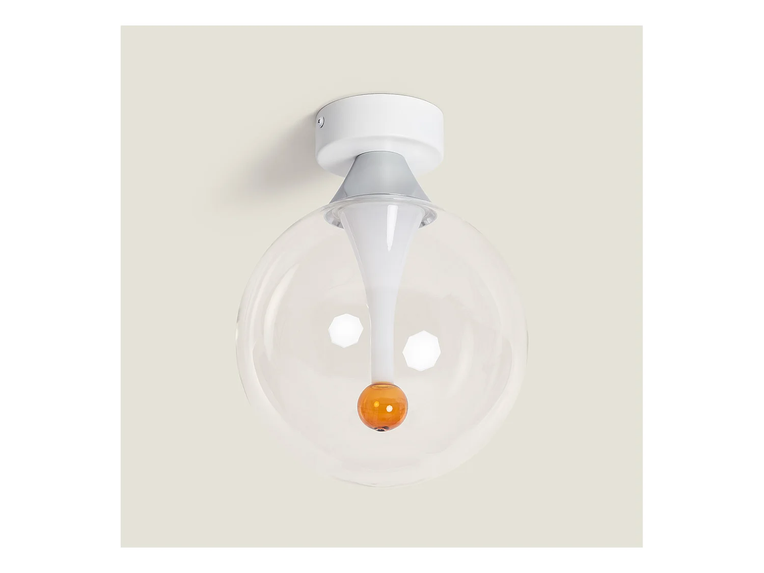 Plafonnier LED 8W Micco Blanc