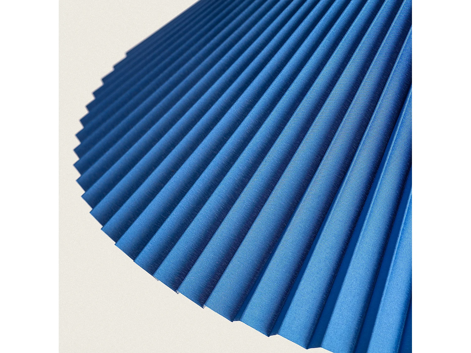 Suspension Bois et Tissu Luanda Bleu foncé