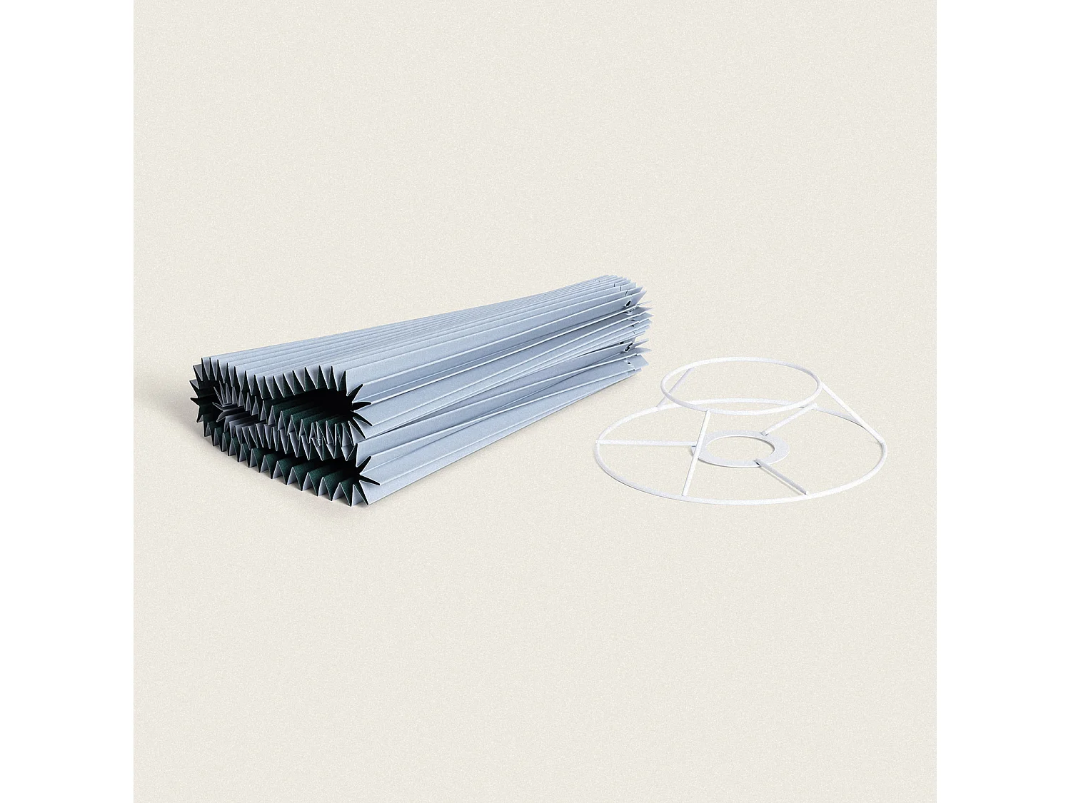 Suspension Bois et Tissu Luanda Vert