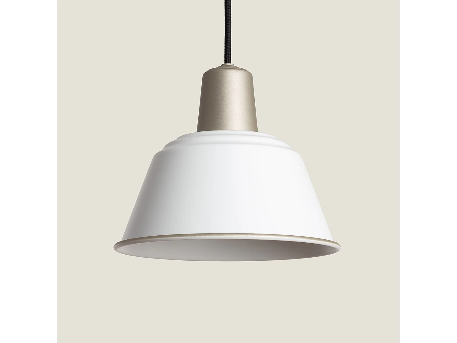 Lampada a Sospensione Bagno Metallo Birzay Bianco