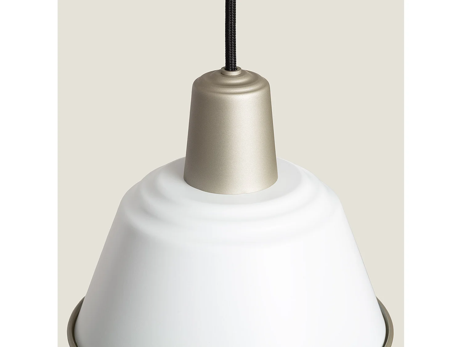 Lampada a Sospensione Bagno Metallo Birzay Bianco