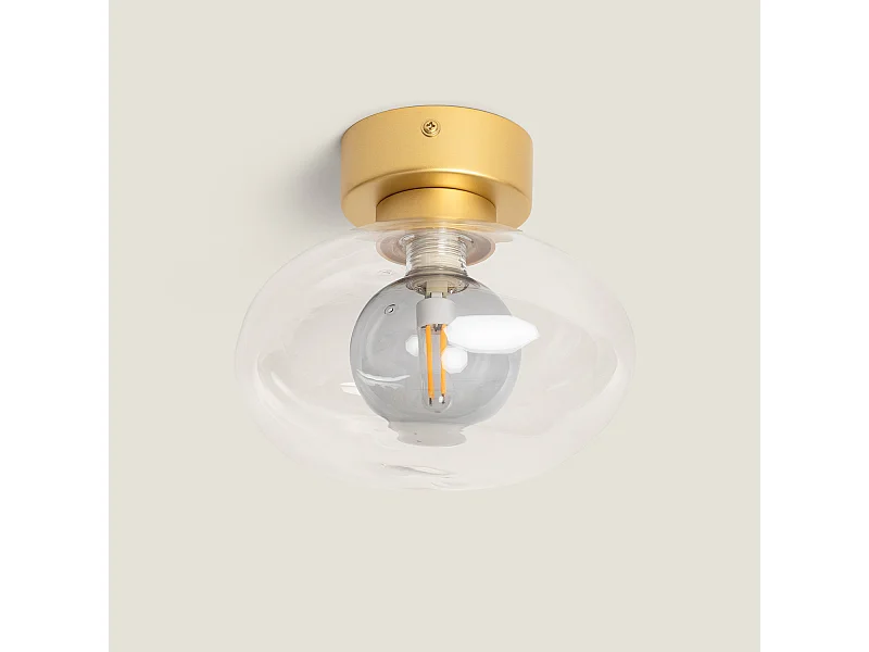 Lámpara de Techo Aluminio Hassi Gris