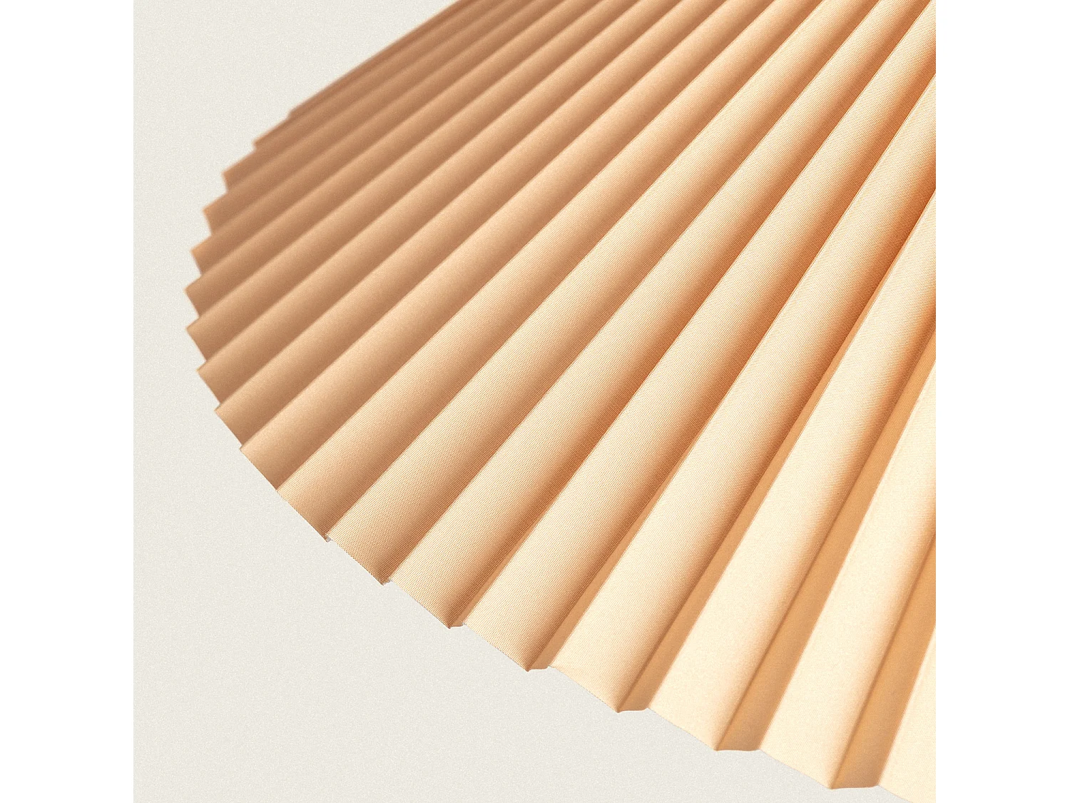 Suspension Bois et Tissu Luanda Orange