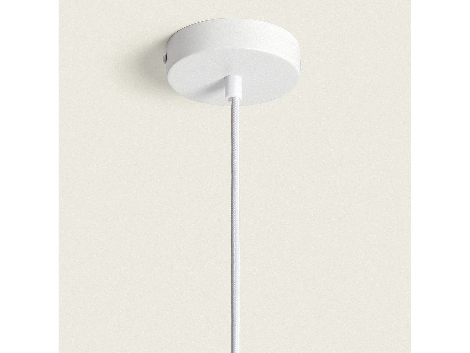 Lampada Sospensione Fibre Naturali Orleans Verde Celadon