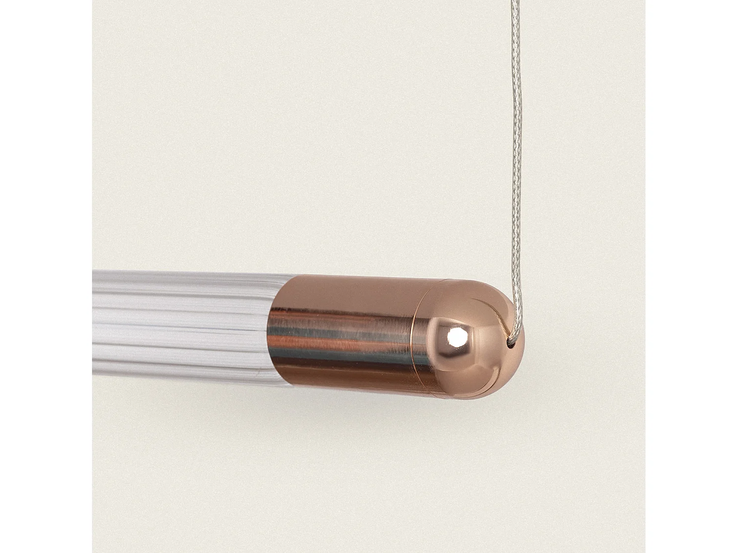 Suspension LED 2,5W Métal et Verre Harold Doré