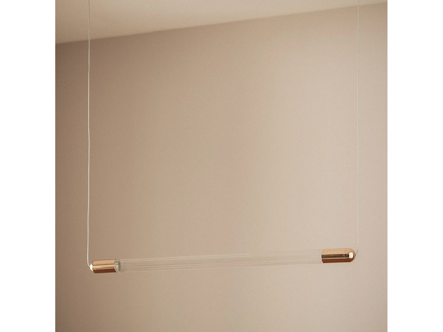 Suspension LED 2,5W Métal et Verre Harold Doré