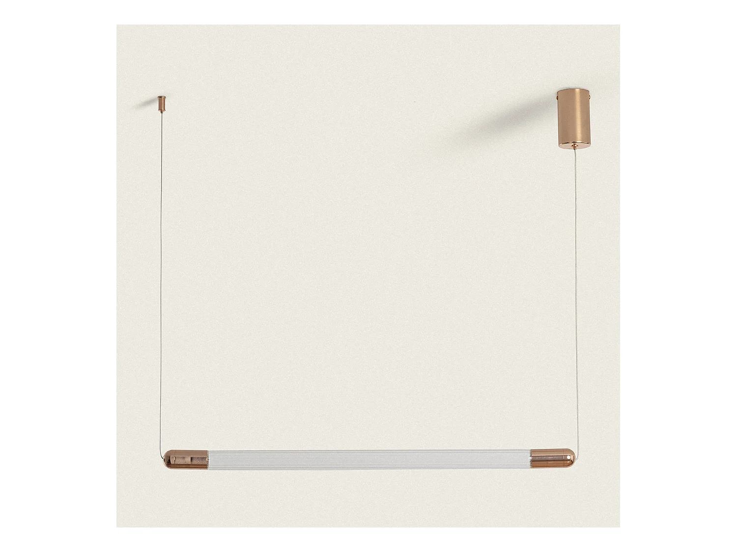 Suspension LED 2,5W Métal et Verre Harold Doré