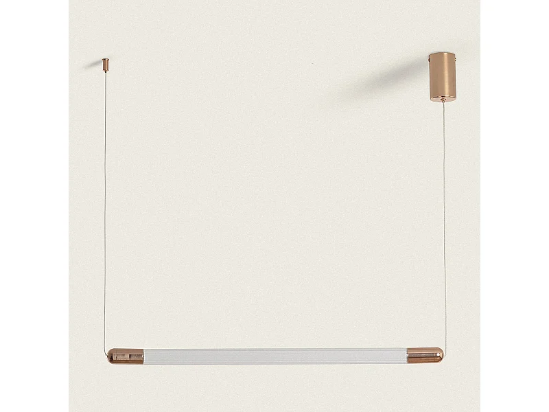 Suspension LED 2,5W Métal et Verre Harold Doré