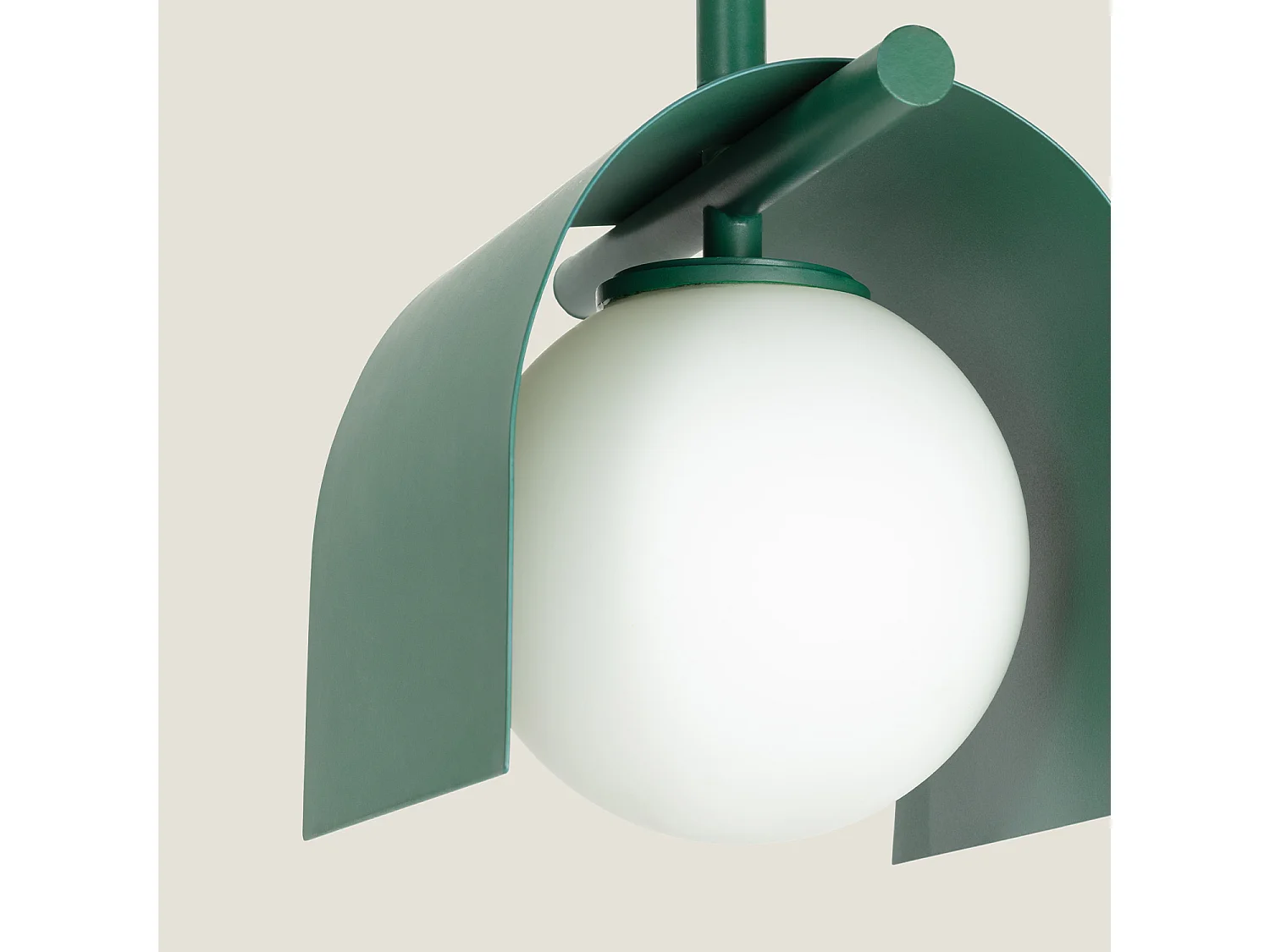 Lampada a Sospensione Metallo Heswall Verde