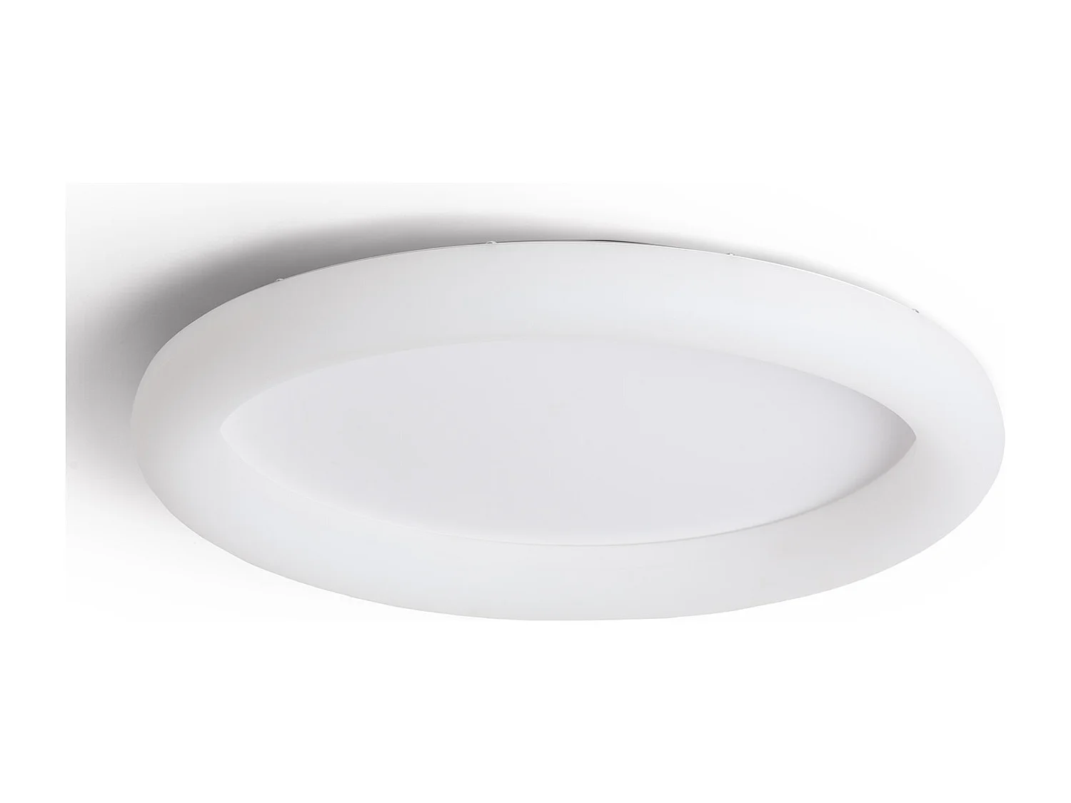 Plafoniera LED 48W Circolare Metallo Ø500 mm Irlava Bianco
