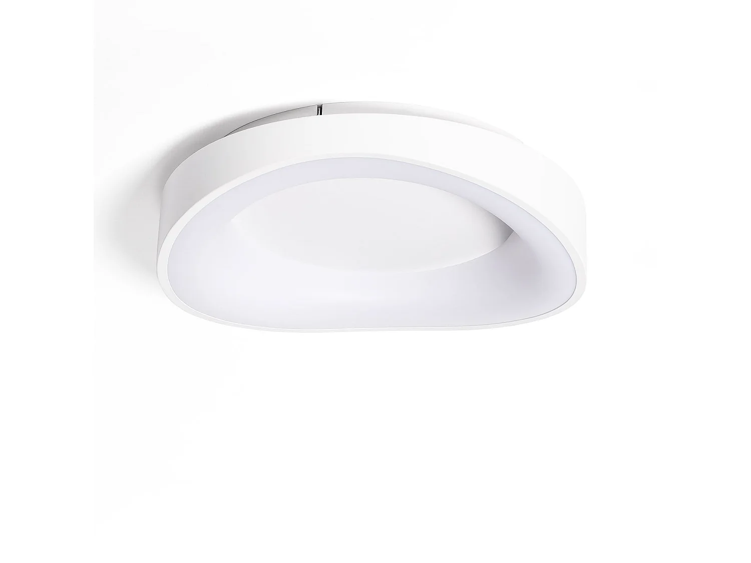Plafoniera LED 17W Circolare Ø400 mm CCT Selezionabile Unay Bianco