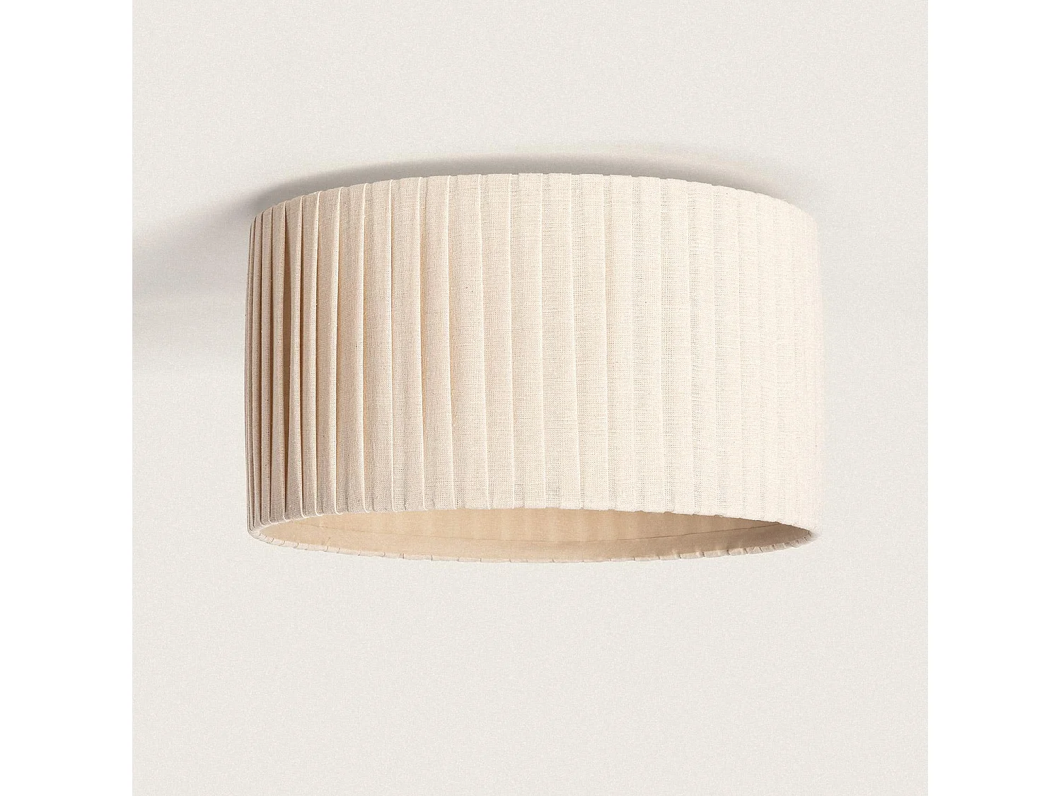 Lampada da Soffitto Tessuto Petrina Beige