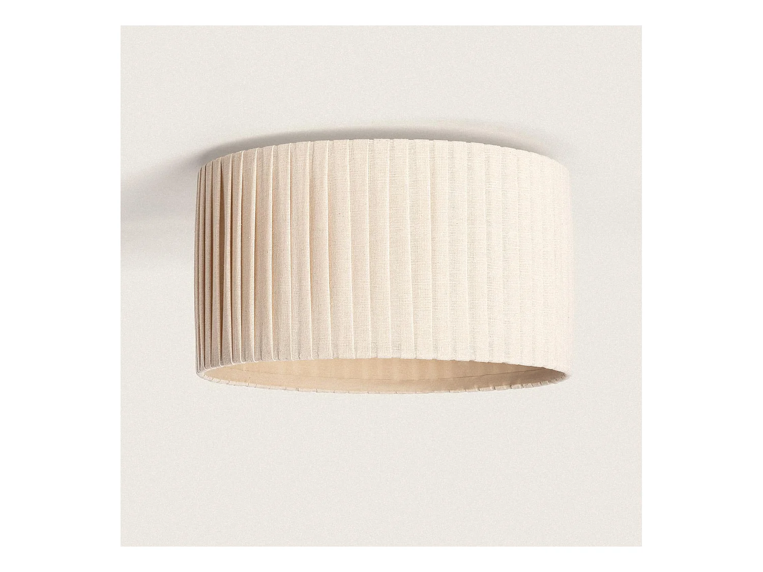 Lampada da Soffitto Tessuto Petrina Beige