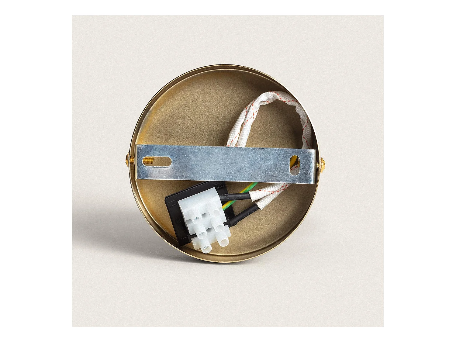 Lampada da Soffitto Tessuto Petrina Beige