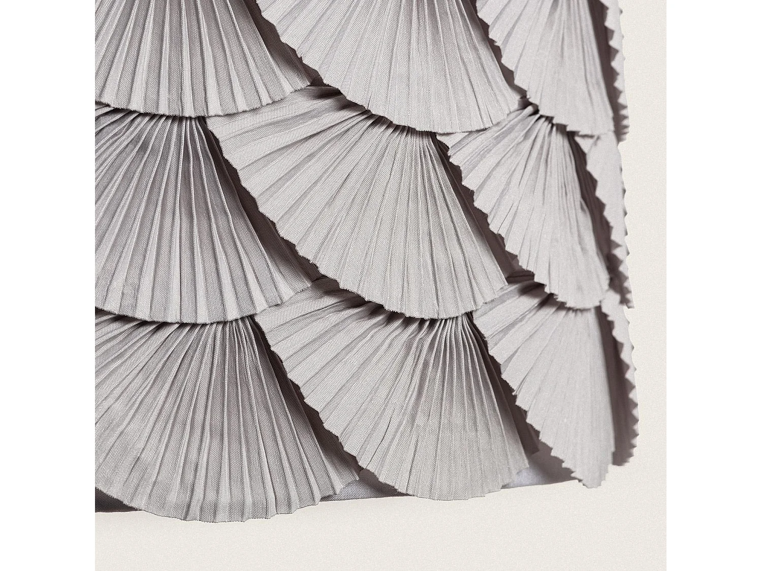 Plafonnier Tissu Anabela Gris