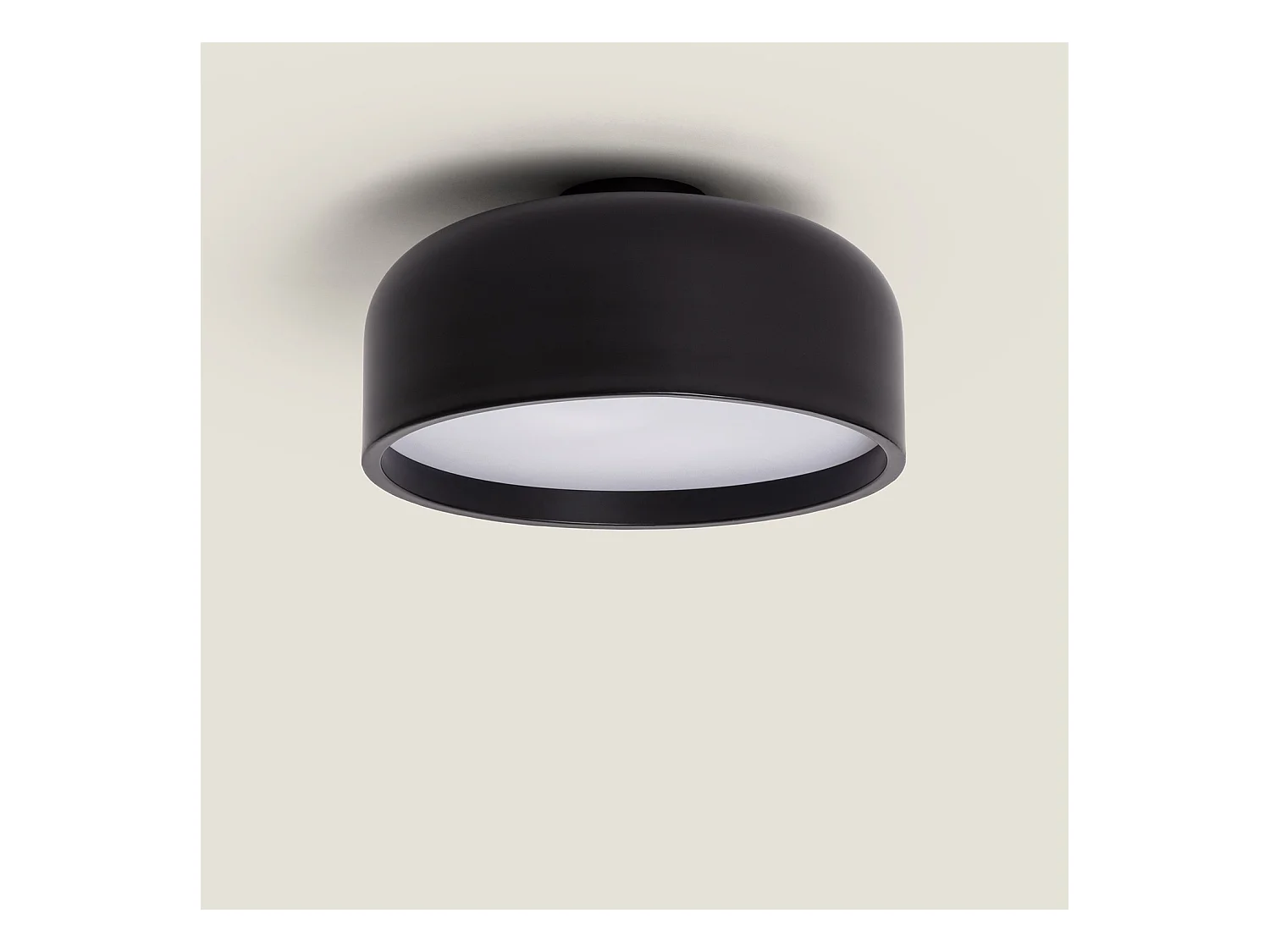 Plafonnier Métal Lumpur Noir