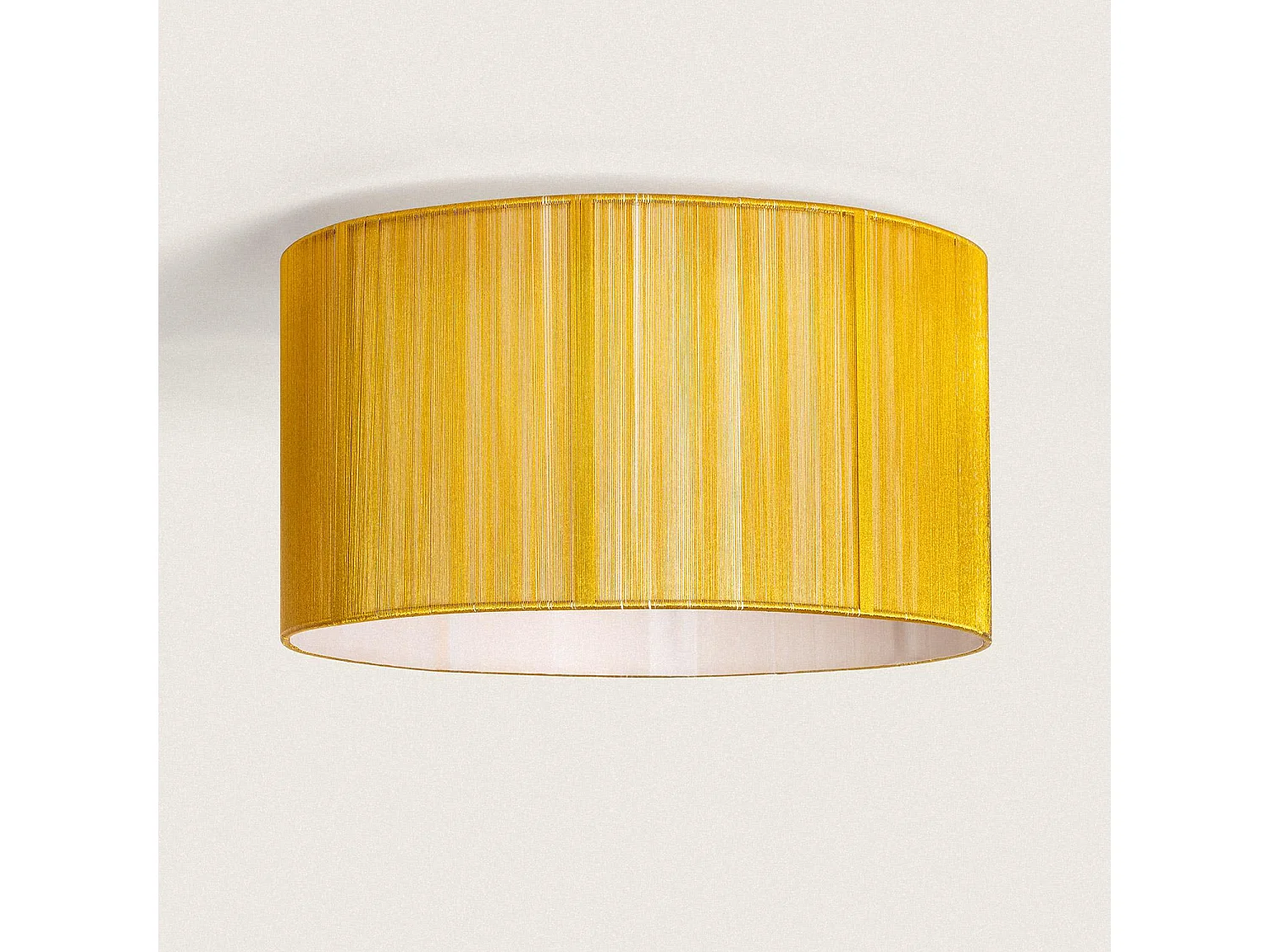 Plafón de Techo Hilo de Nylon Paolina Dorado