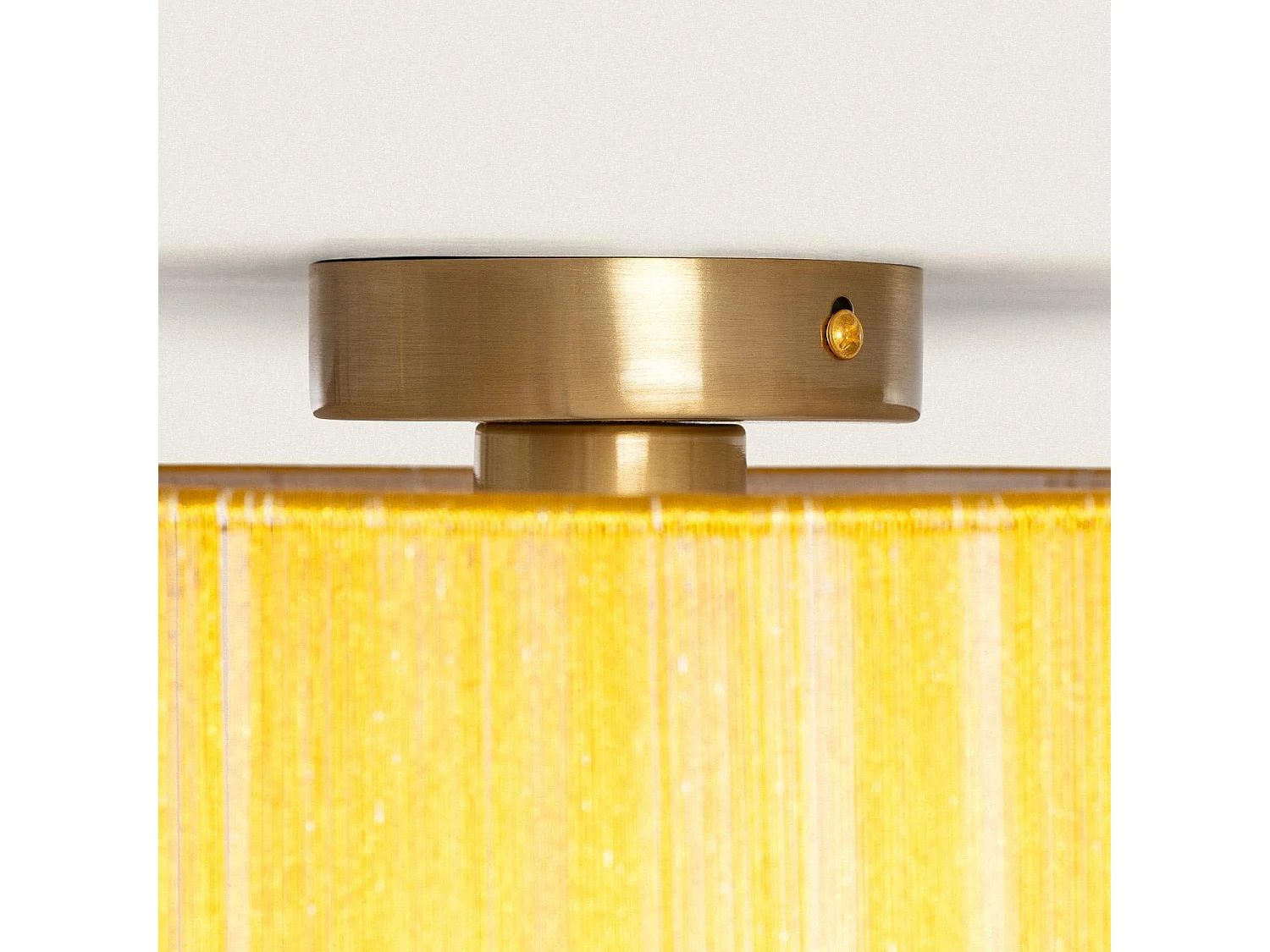 Plafón de Techo Hilo de Nylon Paolina Dorado