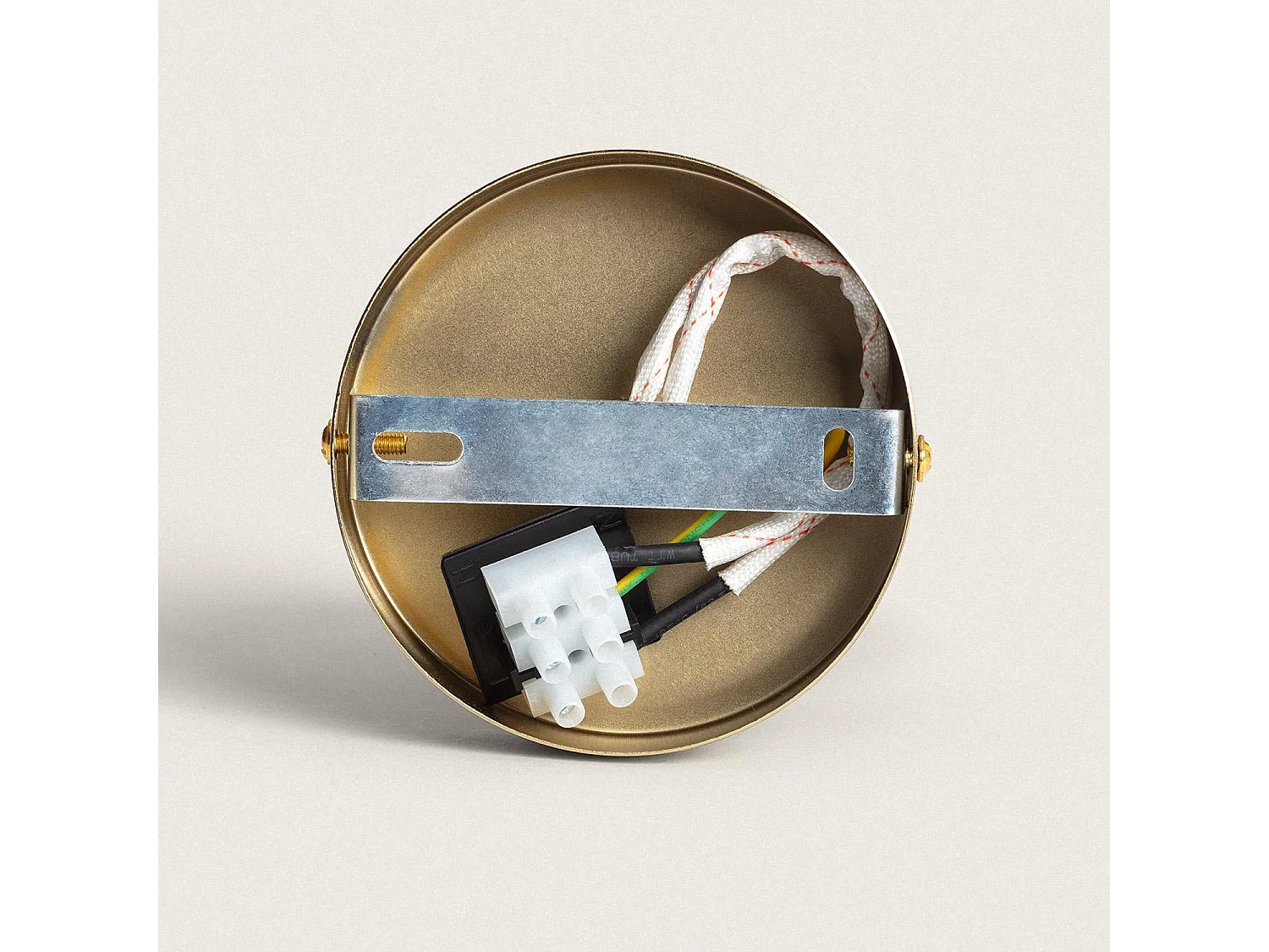 Plafón de Techo Hilo de Nylon Paolina Dorado