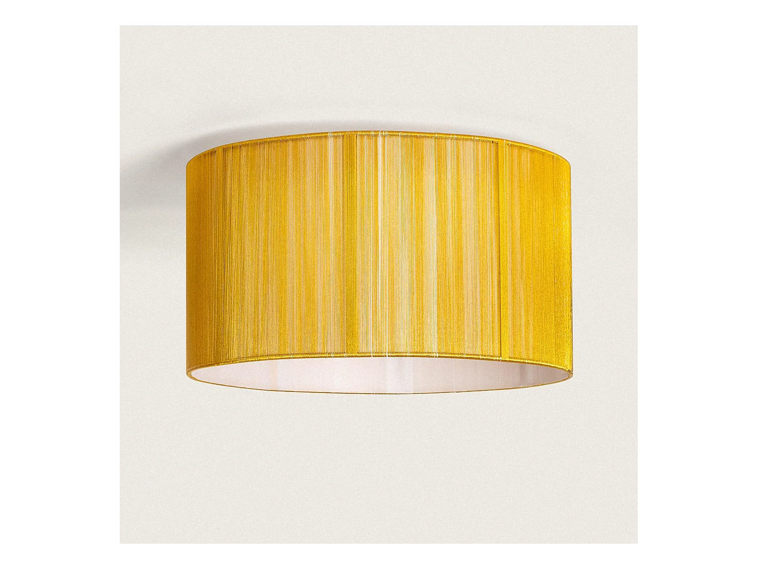 Plafonnier Fils de Nylon Paolina Doré