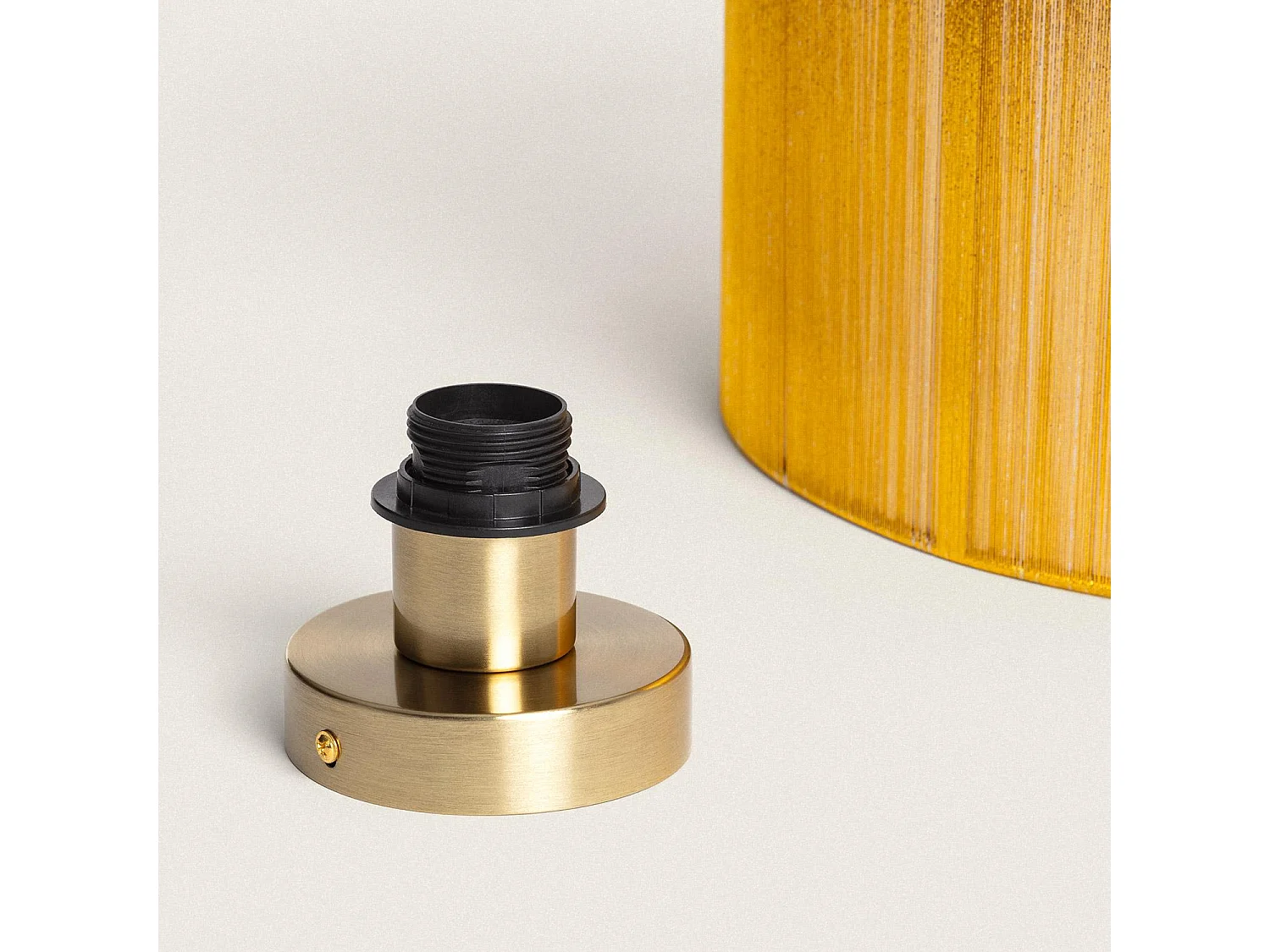 Plafonnier Fils de Nylon Paolina Doré